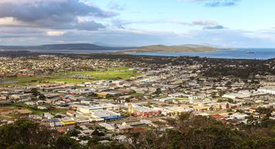Aerial view of Albany, Western Australia