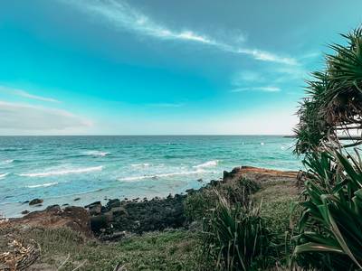 Coastal lookout and beach views Ballina