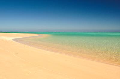 Beach in Exmouth