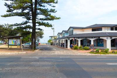Street view at Lennox Head, Australia