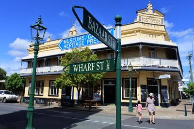 Maryborough old post office building in Queensland Australia