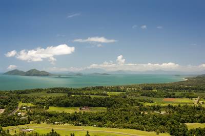 Scenic landscape view of Mission Beach