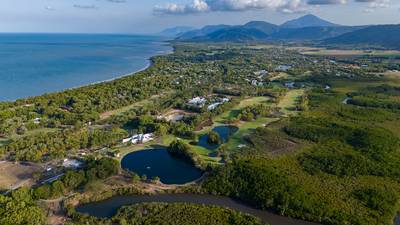 Aerial View of Golf Course in Port Douglas, QLD, Australia