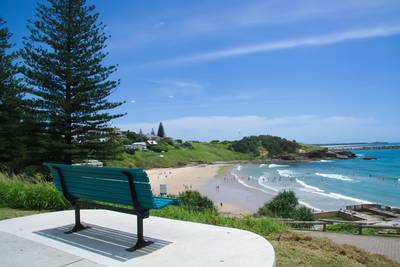 Yamba Beach Northern New South Wales Australia