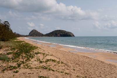 Lammemoor Beach Near Yeppoon in North Queensland, Australia, on The Great Barrier reef.