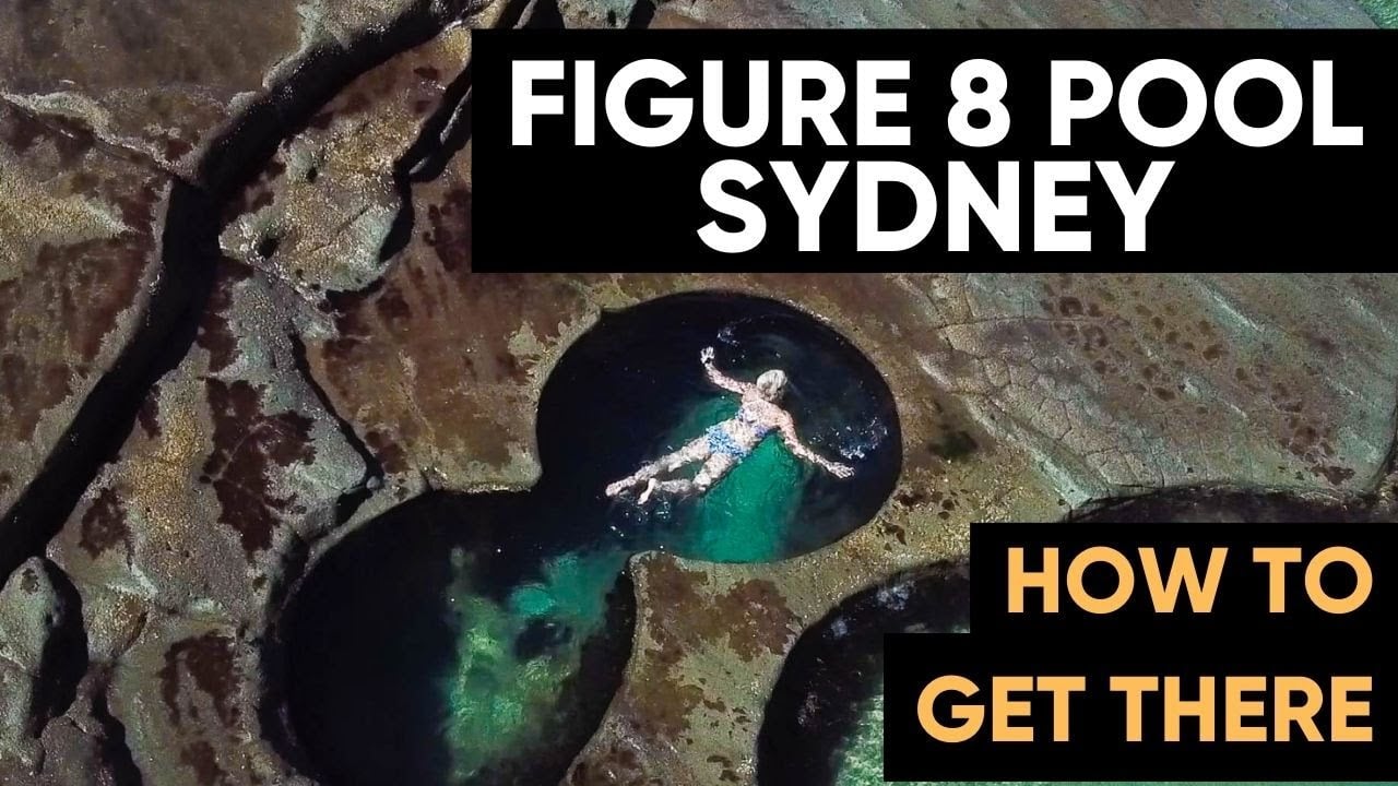 HOW TO GET TO FIGURE 8 POOLS SYDNEY AUSTRALIA (DRONE)