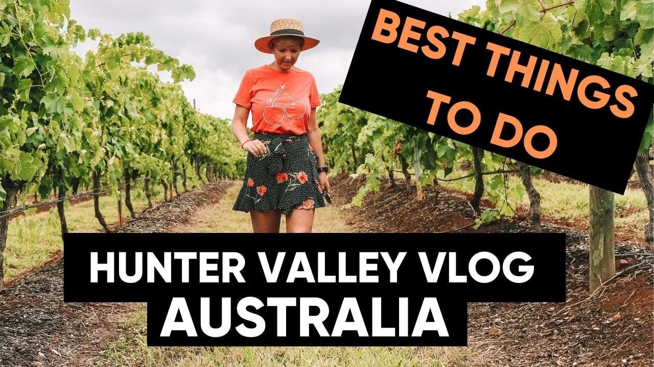 BEST THINGS TO DO IN HUNTER VALLEY NSW AUSTRALIA (DRONE)