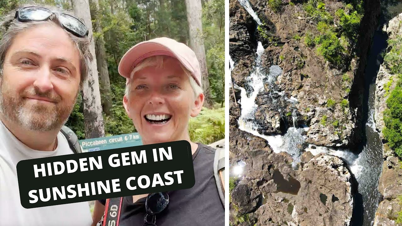 Hidden Kureelpa Falls Swimming Hole in Sunshine Coast