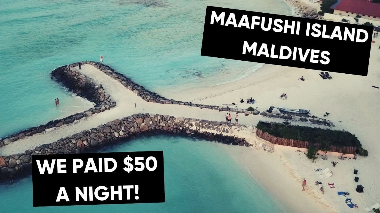 How We Paid $50 A Night In Maafushi Island Maldives! (DRONE)