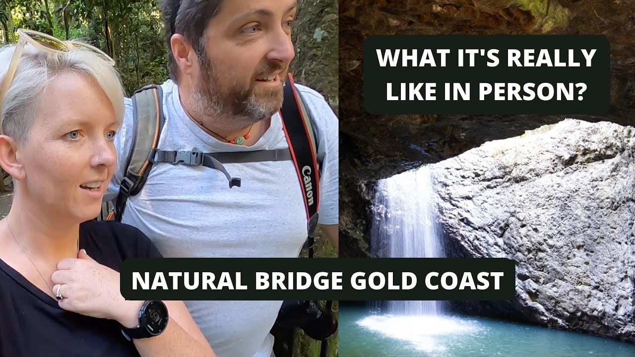 AMAZING Natural Bridge In Springbrook National Park, Gold Coast